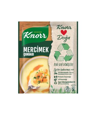 Knorr Strained Lentil Soup 76 gr Pack (10 PIECES)