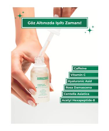 GLOWON UNDER EYE CARE SERUM 30 ML - Buy Online on GoSupps.com