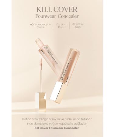 CLIO Intense Coverage Concealer Clio Kill Cover Foundation Concealer (3 Linen) - Buy Online on GoSupps.com