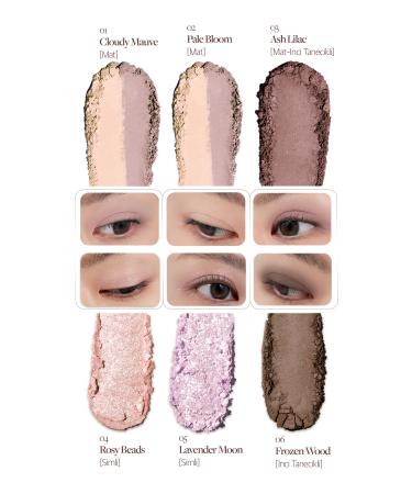 CLIO Clio Pro Eye Palette Mini (03 Blooming Mauve) - Eye-Catching Highly Pigmented Mini Eyeshadow Palette - Buy Online on GoSupps.com