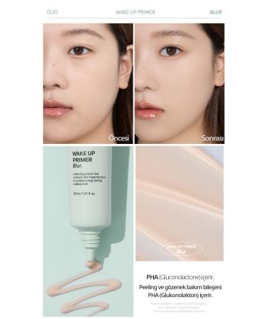 CLIO Long-lasting Smooth and Matte Appearance Makeup Base Clio Wake Up Primer Blur - Buy Online on GoSupps.com
