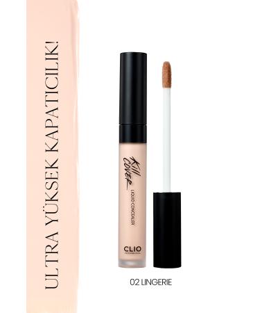 CLIO Long-Lasting Smooth Texture Concealer CLIO Kill Cover Liquid Concealer (02 Lingerie)
