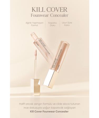 CLIO Intense Coverage Concealer Clio Kill Cover Foundation Concealer (5 Sand) - Buy Online on GoSupps.com