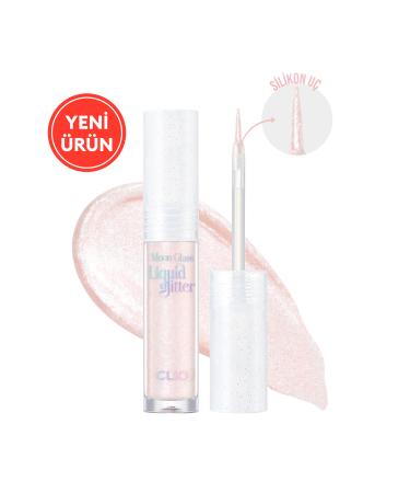 CLIO Sparkling and Transparent Liquid Glitter CLIO Moon Glass Liquid Glitter Sweet Cloud (04 Pink Spread)