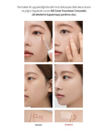 CLIO Intense Coverage Concealer Clio Kill Cover Foundation Concealer (5 Sand) - Buy Online on GoSupps.com