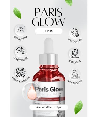 parisglow Paris Glow Serum | Skin Tone Balancing Deep Moisturizing Natural Serum with Botox Effect - Buy Online on GoSupps.com