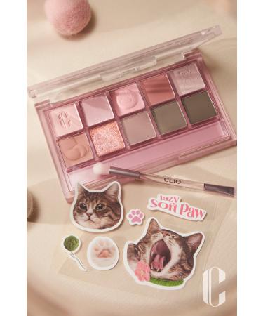 CLIO Multi-Function Eyeshadow Palette Clio Pro Eye Palette (20 Lazy Soft Paw)(Koshort in Seoul Limited)