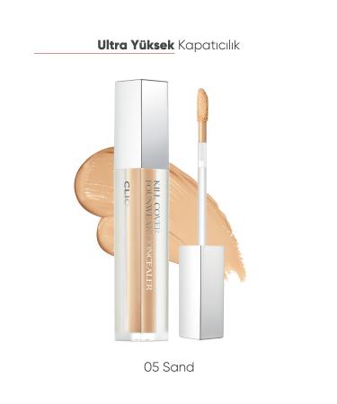 CLIO Intense Coverage Concealer Clio Kill Cover Foundation Concealer (5 Sand)