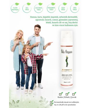 S LDA BEAUTY Hair Skin - Whole Body Serum: Sensitive Dry Dandruff Itchy Red Scalp - Whole Body