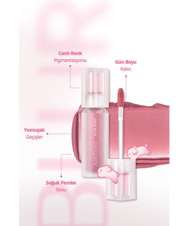 PERIPERA All Day Long Lasting Smooth Matte Tint PERIPERA Over Blur Tint (008 Cool Pink Coating) (Tteok) - Buy Online on GoSupps.com