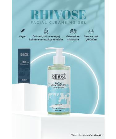 Rhivose skin Facial cleansing gel