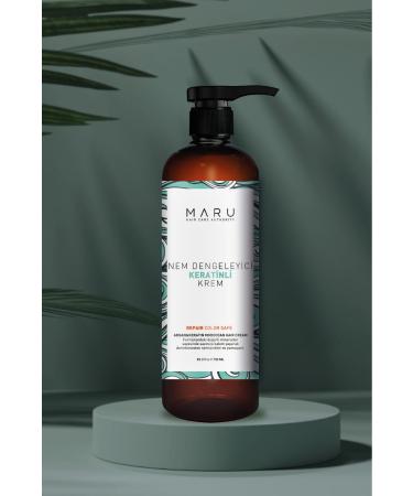 MARU Repairing Moisture Argan and Keratin Moroccan Hair Care Cream 750 ml 8699211721150 - Buy Online on GoSupps.com