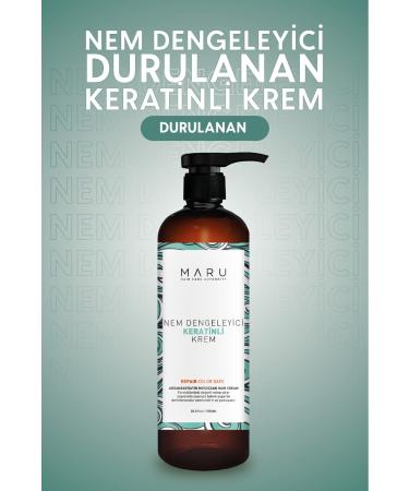 MARU Repairing Moisture Argan and Keratin Moroccan Hair Care Cream 750 ml 8699211721150 - Buy Online on GoSupps.com