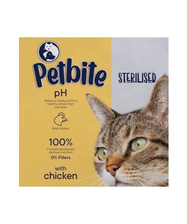 Furlo Petbite Chicken Meat Dry Cat Food for Sterilized Adult Cats (1 Kg Chicken) - Buy Online on GoSupps.com