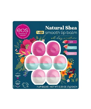 Eos Natural Shea Smooth Lip Balm (7 Pieces) 7gr