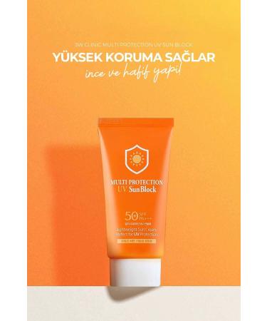 3W CLINIC High Protection Thin Structure Spf50+ Pa +++ Multi Sun Protection Uv Sun Block - Buy Online on GoSupps.com