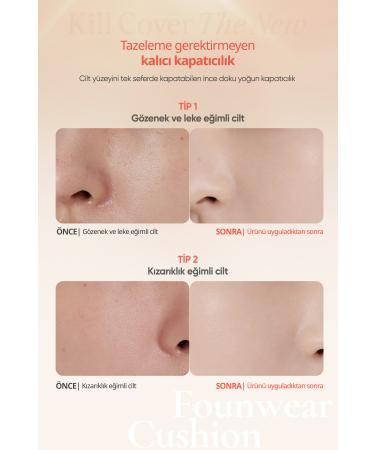 CLIO Kill Cover The New Founwear Cushion - Refill Spf50 Pa (3 LINEN/KOSHORT IN SEOUL L M TED) - Buy Online on GoSupps.com