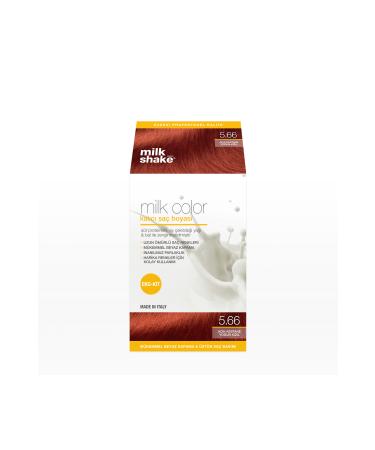 Milkshake Milk_shake Milk Color Eco-kit Light Chestnut Intense Red -5.66 (Without Foam) - Buy Online on GoSupps.com