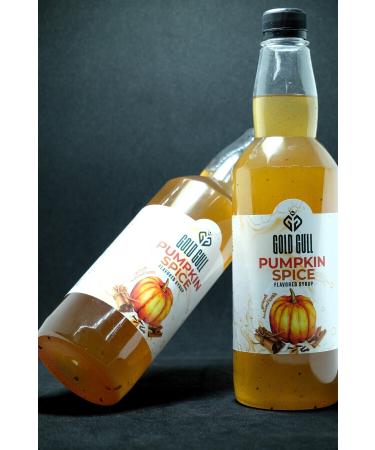 gold gull Pumpkin Spices Flavored Syrup 700 Ml. - Buy Online on GoSupps.com