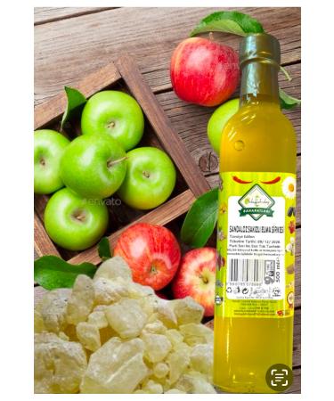 ABDULLAH DA Hatay Local Organic Natural Sandaroz Sandaloz Gum Apple Cider Vinegar 500 Ml
