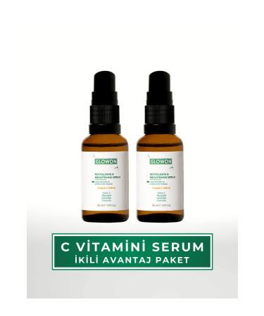 GLOWON VITAMIN C SERUM ADVANTAGE TWO PACK