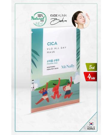 McNally Cica Disposable Korean Face Mask All Day Mask Made In Korea