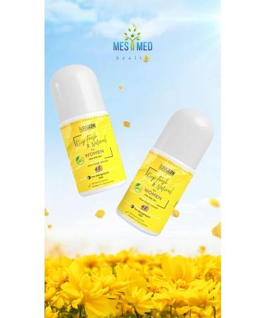 AURA GLOW Deo-Roll Women Tone Balancing and Long-Term Freshness & Effective Protection 50 ml