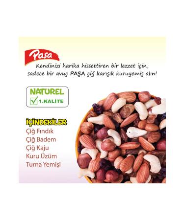 Pasha Nuts Raw Mixed Natural Nuts 250 Gr - Buy Online on GoSupps.com