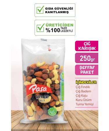 Pasha Nuts Raw Mixed Natural Nuts 250 Gr