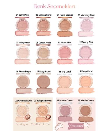 PERIPERA Pastel Tones Sebum Balancing Powder Blush Peripera Pure Blushed Sunshine Cheek (01 Calm Pink) - Buy Online on GoSupps.com