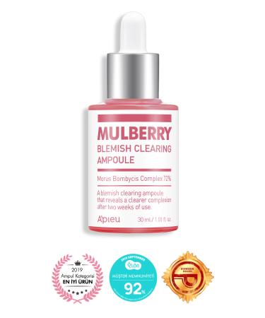 Missha Anti-Spot Brightening Mulberry Extract Ampoule 30ml A'pieu Mulberry Blemish Clearing Ampoule