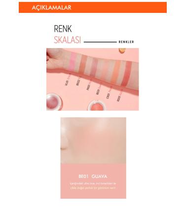 Missha Fruit Tone Natural Looking Gel Blush A'pieu Juicy-pang Jelly Blusher (BE01) - Buy Online on GoSupps.com