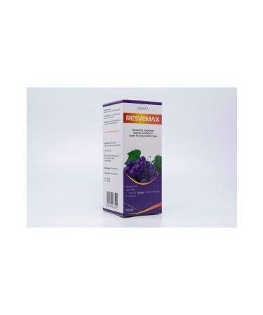 RESVEMAX 150 ml Liquid Food Supplement Containing Resveratrol Quercetin Acerola Vitamin C Vitamin D - Buy Online on GoSupps.com