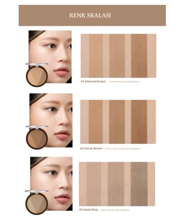 PERIPERA Contour Offering Natural Shading with Warm and Cold Tones Peripera Ink V Shading (02 Cacao Brown) - Buy Online on GoSupps.com