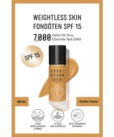 Bobbi Brown Moisturizing Foundation with Intensive and Light Formula SPF15 30 ML-Golden Honey Passi.4877
