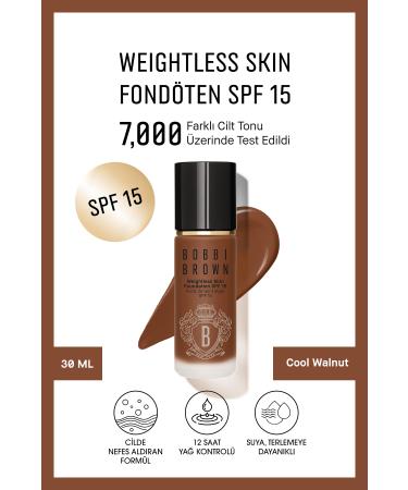 Bobbi Brown Moisturizing Foundation SPF15 30ml With Intense and Light Formula-Cool Walnut Passi.5029