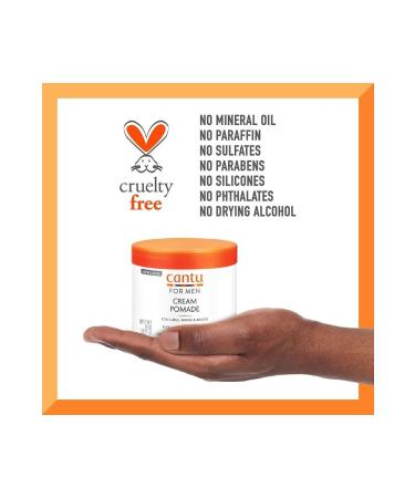 Cantu Sea Butter Cream Pomade Men's Hair Styling Pomade 227 gr - Buy Online on GoSupps.com