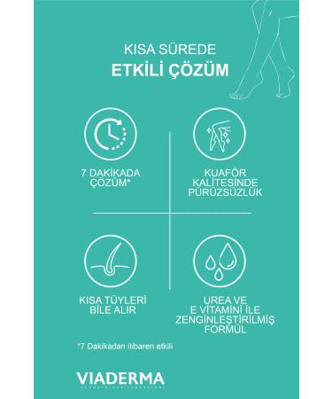 Viaderma Hair Removal and Hair Reducing Cream Depilation Cream For All Skin Types 150 ml - Buy Online on GoSupps.com