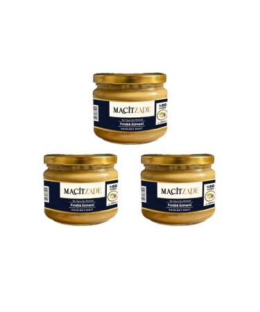ZL Shopping Macitzade 280 gr Hazelnut Paste 3-Piece Gold Package ( HAZELNUT) 840 gr
