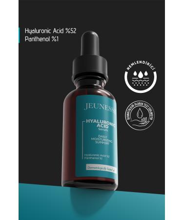 Jeunesse Intensive Moisturizing Plumping Hyaluronic Acid Skin Care Serum 30 ml 2% Hyaluronic Acid - Buy Online on GoSupps.com