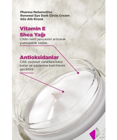 Pharmanaturactive Pharma Naturactive Effective Cream Against Dark Circles Under and Around the Eyes 20 ml - Buy Online on GoSupps.com