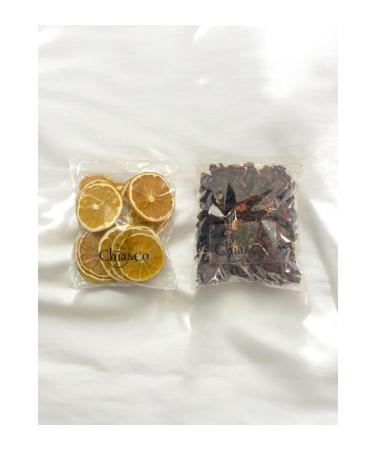 SOFT Hibiscus Tea (100 gr) & Dried Orange (100gr) 0 Organic and Real
