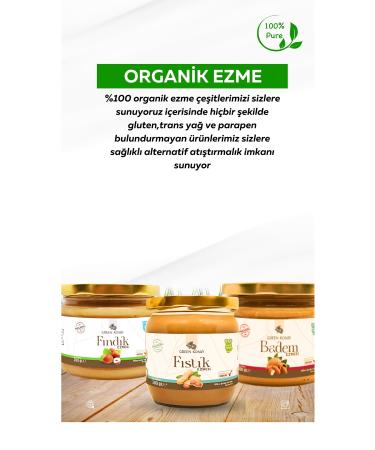 Green Koala Peanut Butter 360 gr. Hazelnut Butter with Chunks 300 gr. Almond Butter with Chunks 300 gr.