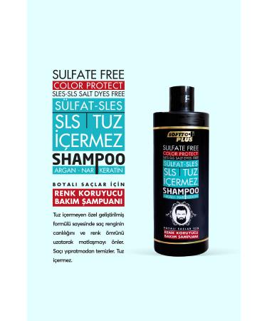 Softto Plus SPECIAL COLOR PROTECTIVE SHAMPOO FOR DYED HAIR 400 ML - Buy Online on GoSupps.com