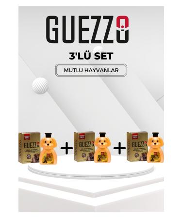 GUEZZO ANTI-SHEDDING PET SHAMPOO (CAT & DOG) - 450 ML SET OF 3