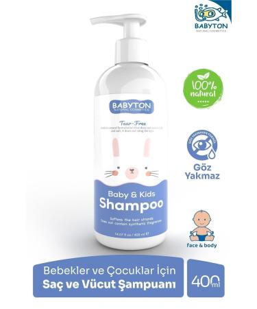Easy Supply Babyton Tear-Free Natural Baby and Child Shampoo 400ml