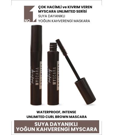 Sheida Natural Formula Long-Looking and Volumizing Eyelash Extension Mascara - Brown