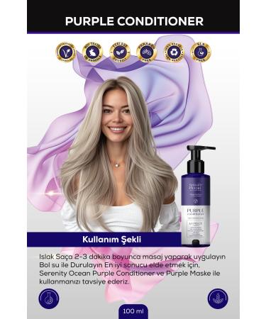 Serenity Ocean PURPLE SHAMPOO HAIR CARE SET - Buy Online on GoSupps.com