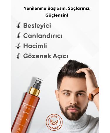 Regen Cure Refreshing Hair Tonic | Supports Hair Growth Anti-Loss and Nourishing with Biotin Complex - Buy Online on GoSupps.com