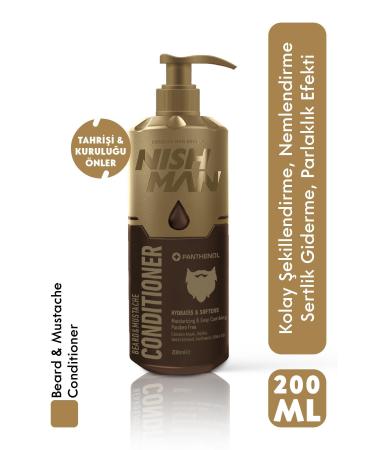 NISHMAN Beard and Moustache Care Cream 200 ml